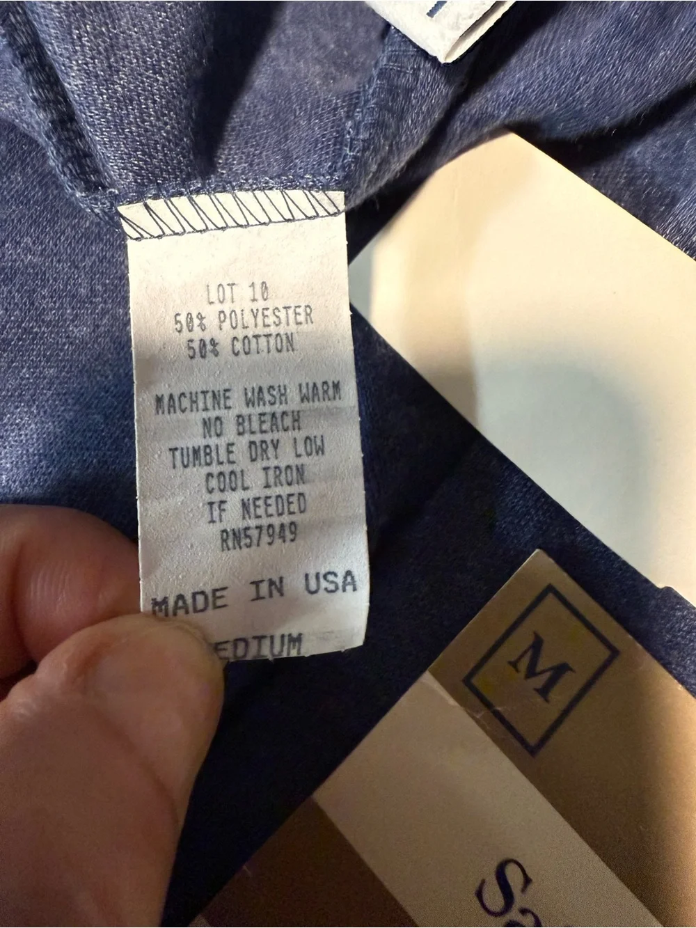 Vintage Women’s Navy Tie-Waist Shorts size M new with tag JACLYN SMITH. SPORT